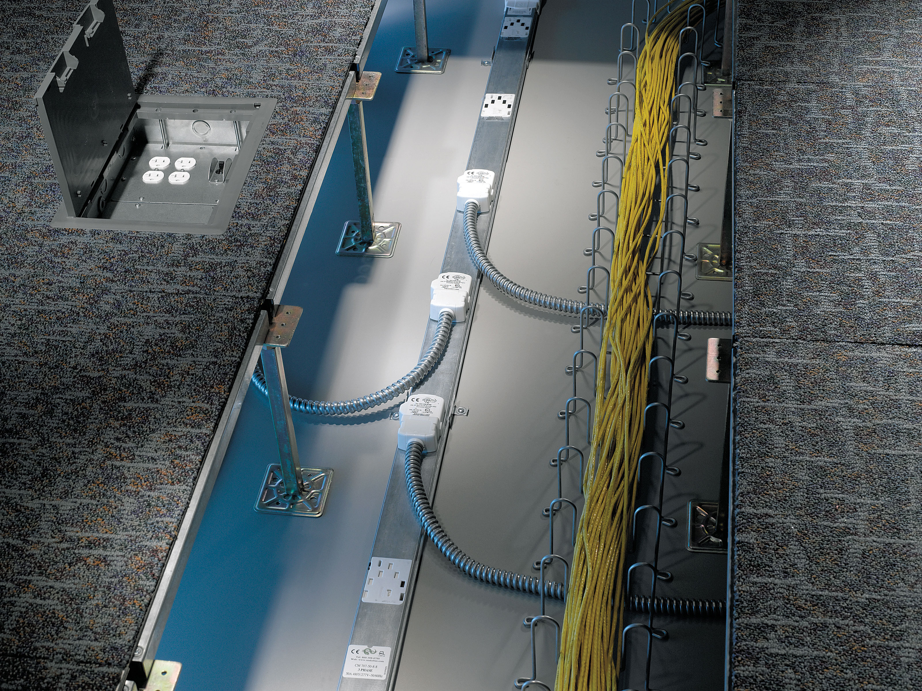 Workplace Design Elevated with our Cable Trays